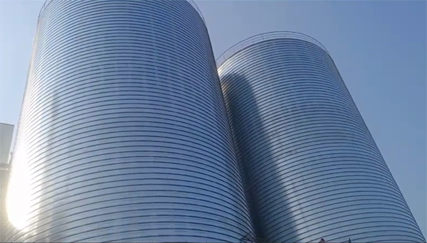 北戴河2座混凝土高架卷板仓