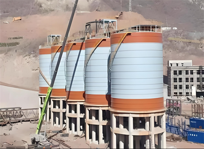 北戴河高架钢板仓